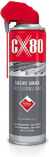 Cx-80 Dry Teflon Ptfe Lubricant Teflon Grease 500 Ml Duo Spray