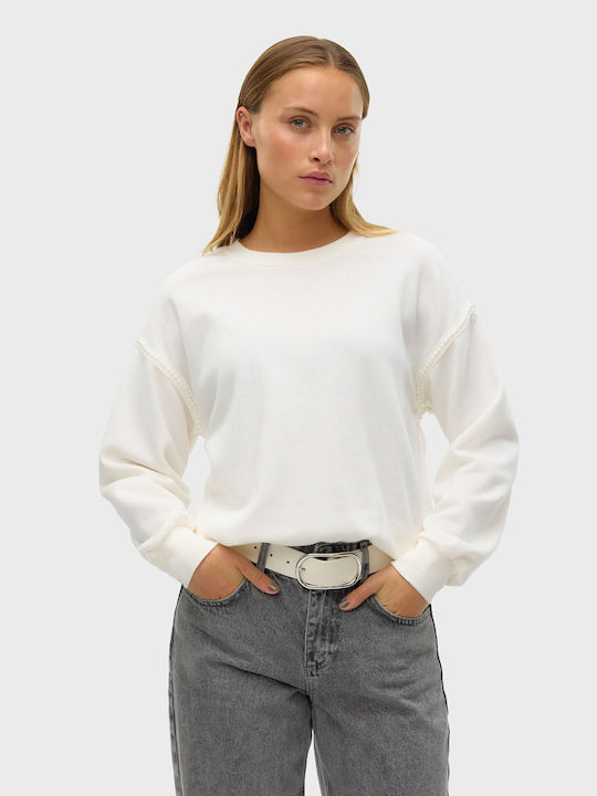 Vero Moda Women's Sweatshirt Off White