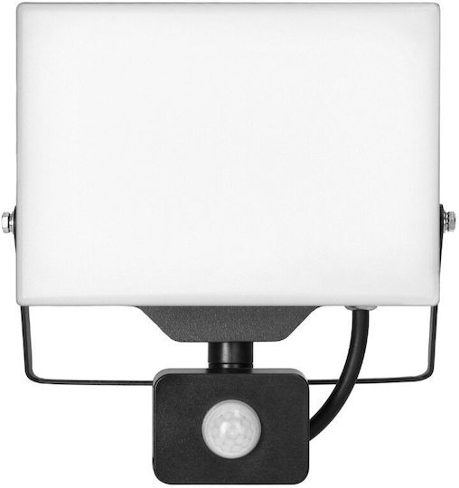 Adviti Porto S Led Projector Ad-nl-6465blr4 Motion Sensor Frameless 50w Smd Led 4000 Lm Ip65 4000k Aluminum Black