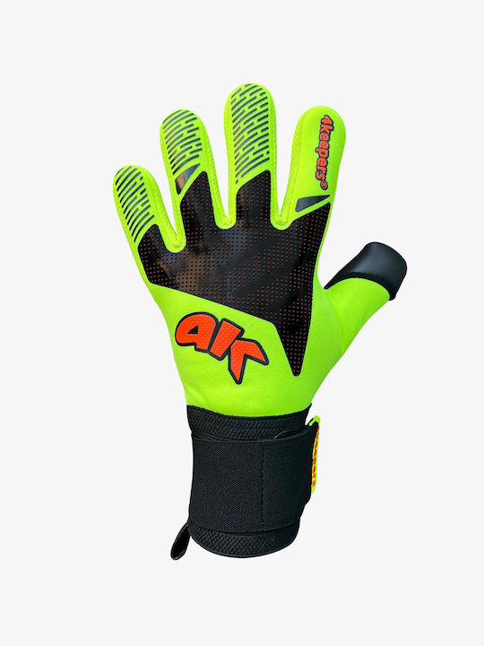 4Keepers Γάντια Τερματοφύλακα Παιδικά Μαύρα