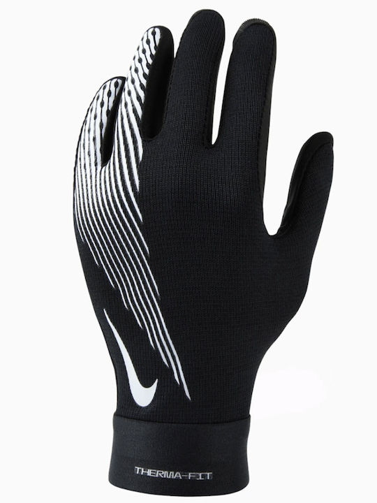 Nike Academy Thermafit Jr Голмански ръкавици Детски Черен