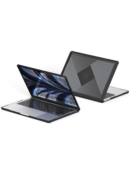 Dux Ducis Lcgh Series Θήκη για Laptop MacBook Air 15" (2023 / 2024) σε Μαύρο χρώμα