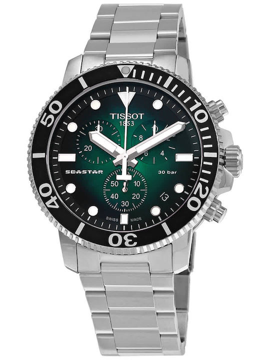 Tissot Seastar 1000 Ρολόι Μπαταρίας με Μεταλλικό Μπρασελέ Tissot Seastar 1000 Ρολόι Μπαταρίας με Μεταλλικό Μπρασελέ