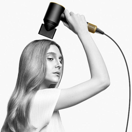 Dyson Supersonic HD07 Ionic Professional Hair Dryer with Diffuser 1600W Onyx / Gold 534017-01