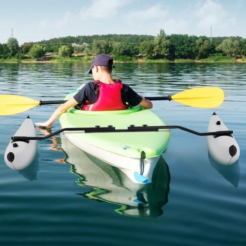 Vevor Kayak Stabilizers 2 Pcs Inflatable Floats PVC Arms Kayak Canoe Fishing Boat Stabilization System