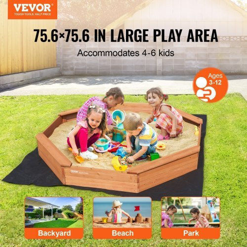 Vevor Vevor Sandkasten Spielzeug Mehrfarbig
