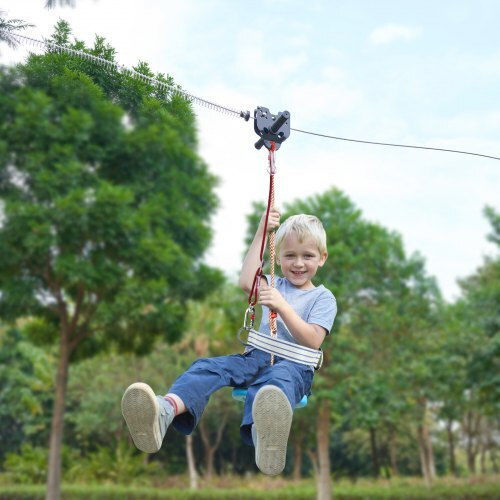 Σετ Zipline Vevor 80 Ft Παιδιά & Ενήλικες Έως 500 Lb Ασφάλεια & Άνεση Bxghstj80ycbry0ibv0