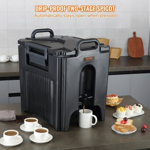 Vevor Thermal Beverage Dispenser 10 Gallons Ll9450up Hot & Cold Drinks Ylhlqqfx10jl0jhfav0