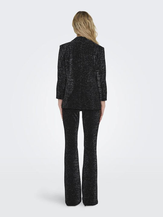 Only Lung Blazer pentru femei Sacou Black Only Lung Blazer pentru femei Sacou Black