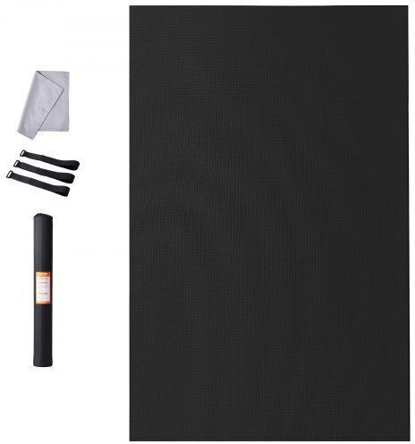 Vevor Στρώμα Γυμναστικής Pilates Μαύρο (243.84x152.4cm)