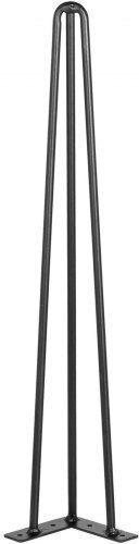 Σετ 4 Μαύρα Πόδια Τραπεζιού Vevor 24" Βάρος 220lbs Ανθρακοχάλυβα Tzzt4pcs24yc3g001v0
