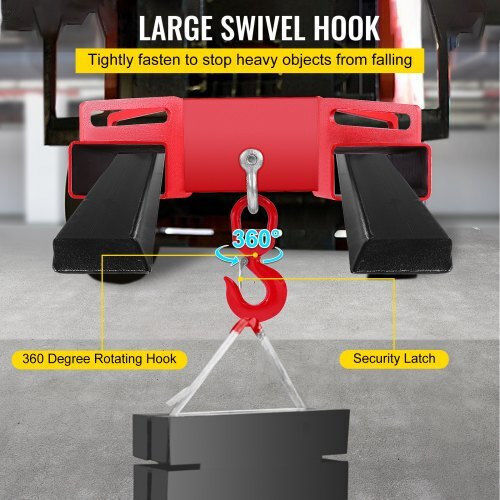 Vevor Stapler for Load Weight up to 3t in Rot Color