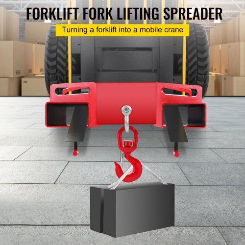 Vevor Stapler for Load Weight up to 3t in Rot Color