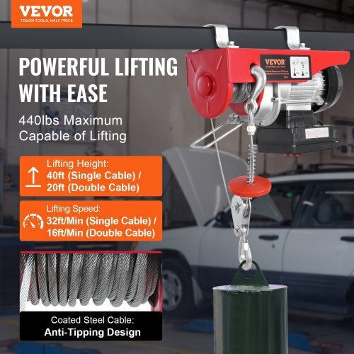 Vevor Lifting & Pulling Equipment for Load Weight up to 200kg