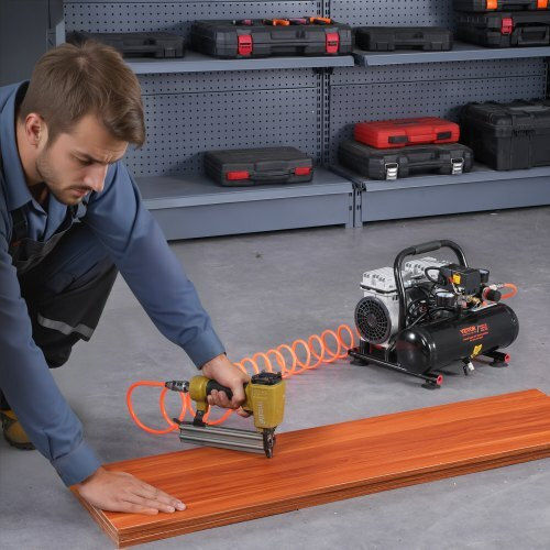 Vevor Κομπρεσέρ Αέρος 68dB με Ισχύ 1hp και Αεροφυλάκιο 4lt