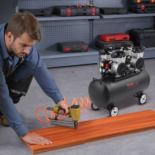 Vevor Κομπρεσέρ Αέρος 78dB με Ισχύ 4hp και Αεροφυλάκιο 20lt