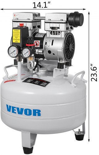 Vevor Compresor de aer cu Rezervor de aer 30lt KYJYM850-30LYSJ01V2