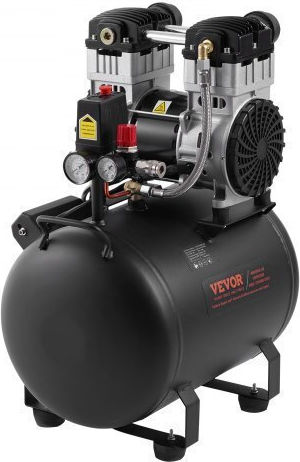 Vevor Κομπρεσέρ Αέρος 78dB με Ισχύ 2hp και Αεροφυλάκιο 10lt