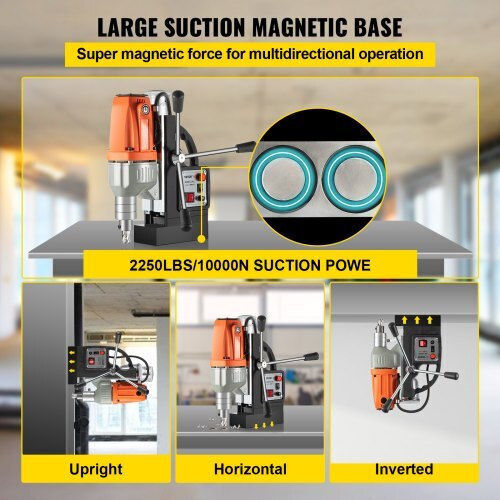 Vevor Magnetic Drill Press BRM35LYCLZ0000001V2 with Power 980 Watt