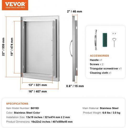 Vevor Commercial Cooking Equipment Part