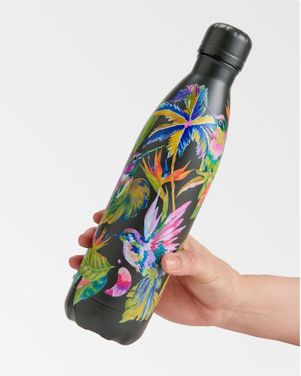 Chilly's Series Tropical Thermos Bottle Stainless Steel BPA Free 750ml Tropical Midnight Jungle