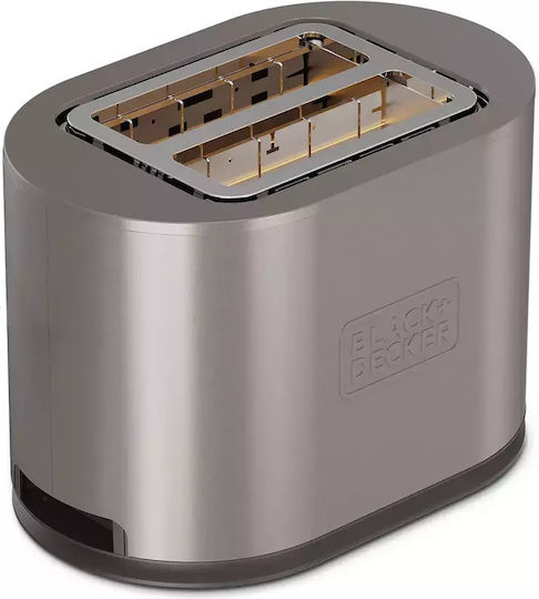 Black & Decker Toaster 2 Schlitze 900W Inox