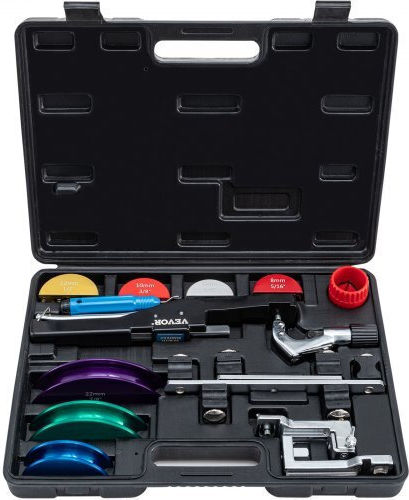 Îndoitore țevi de cupru Vevor 7 matrițe multicolore 1/4-7/8 inci 90° îndoire 6-22 mm cupru și aluminiu Jlwgjtjzfxbddppu3v0