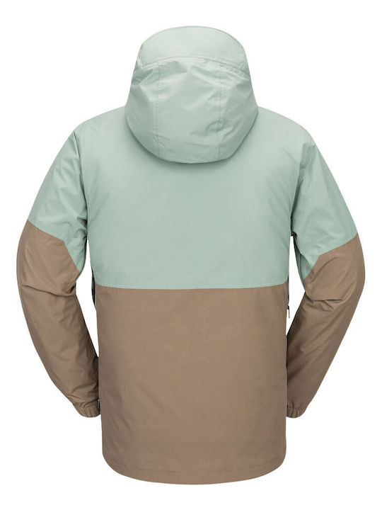 Volcom Agave Men's Gore-Tex Ski & Snowboard Jacket Beige G0452502-AGV
