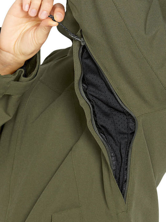 Volcom Shadow Women's Ski & Snowboard Jacket Khaki H0452507-IVY