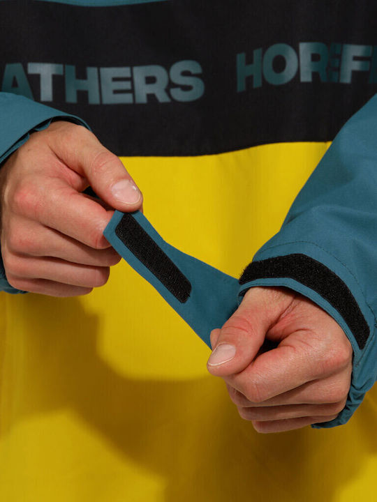 Horsefeathers OM322D Мъжко Яке за Ски и Сноуборд Тюркоазен