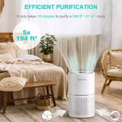 Zenet Καθαριστής Αέρα για Χώρους 25m²