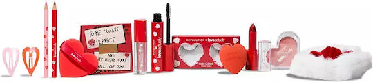 Revolution Beauty x Love Actually 12 Days Set de machiaj Calendar Advent pentru Față, Ochi și Buze 12buc