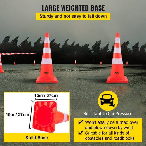 Vevor Cone Orange W37xH37cm