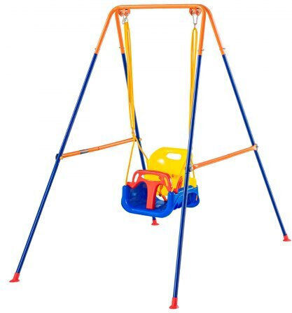 Vevor Plastic Foldable Swing Beige