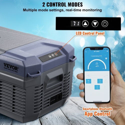 Vevor Φορητό Ψυγείο 15lt 100-240V Μαύρο