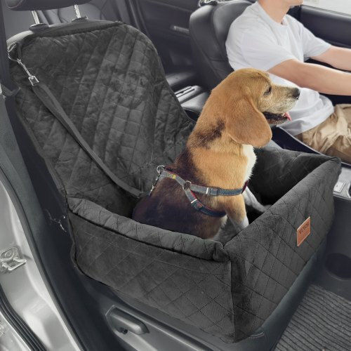 Vevor Wasserdicht Sitz Autozubehör für Hunde Schwarz