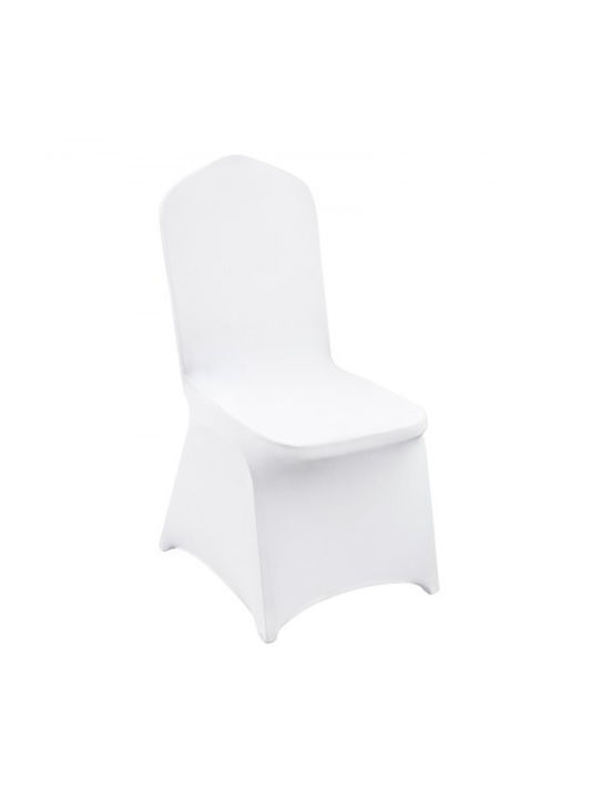 Vevor Elastic Cover for Chair White 100pcs 100PCSQBHLYYT0001V0