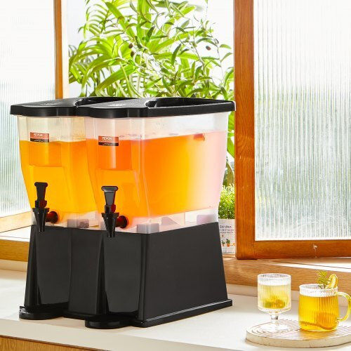 Vevor Beverage Dispenser 2x3 Gallons Party Plastic Juice Dispenser Base Faucet Ylfpqslfpqslws7mzv0