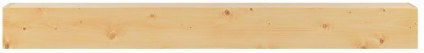 Raft rustic din lemn și fontă pentru șemineu Vevor 60" Natural Fbjxblj60ycffulgev0