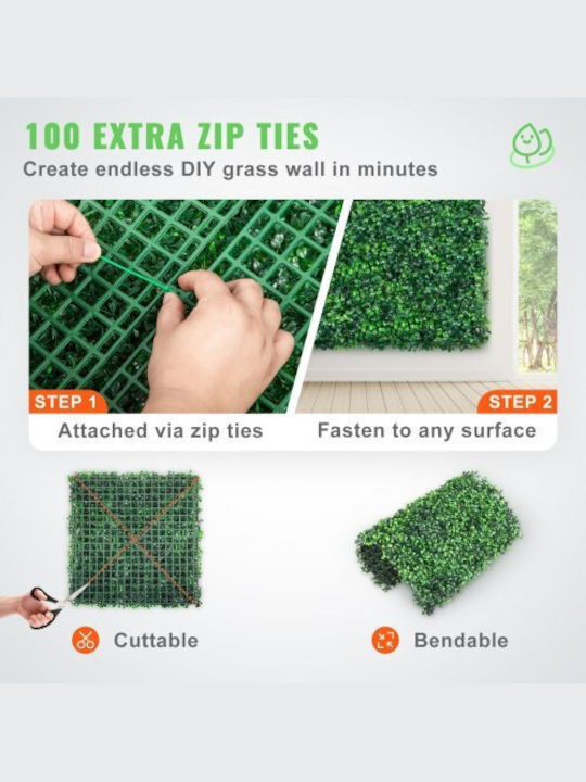 Vevor Artificial Foliage Panel 50.8x50.8cm