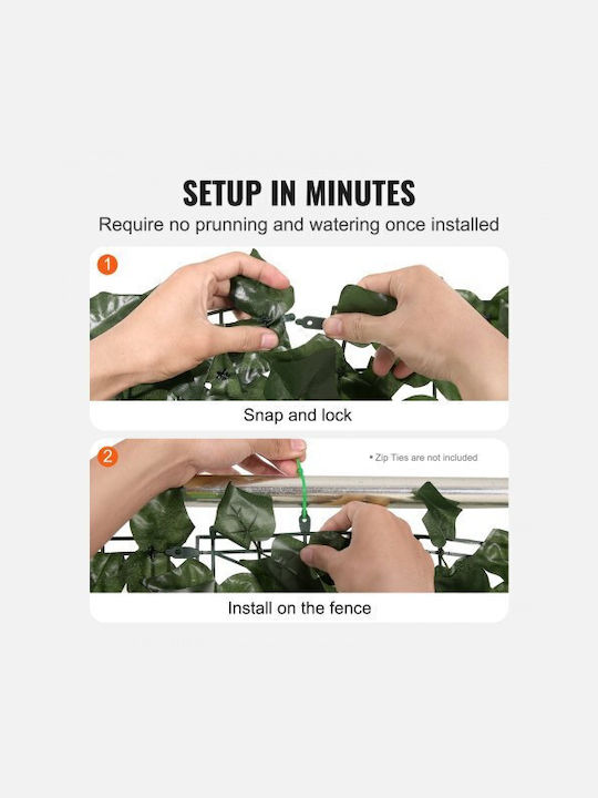 Vevor Συνθετικό Πάνελ Φυλλωσιάς 2.5x1m