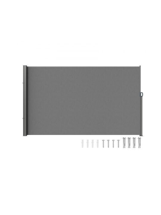 Сгъваем страничен навес Vevor 79''x 118'' сив Ksscp200x300t10qiv0