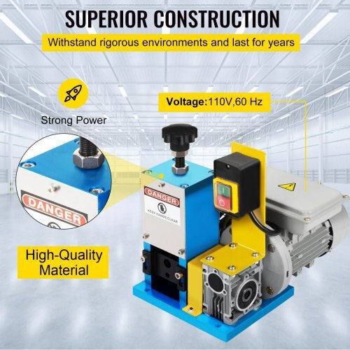 Vevor Decojitor Automat de Cabluri pentru Diametru Maxim 25mm Electric