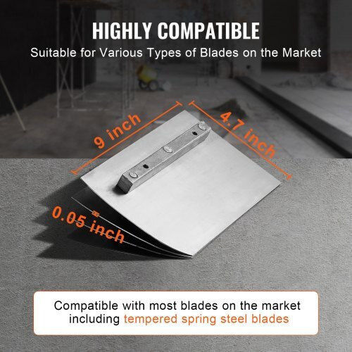 Vevor Concrete Trowel 24” 6hp Gas-Powered Floating Blade Dlmdjs24inchtm04pv0