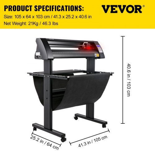 Vevor Vinyl Cutter 870mm Optical Eye Support Signmaster Windows Kzjrjbzddzjocro4rv2