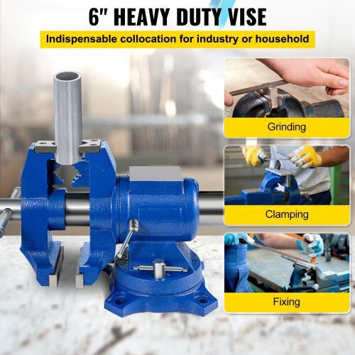 Vevor Rotating Vise Made of Cast Iron with Maximum Opening 127mm