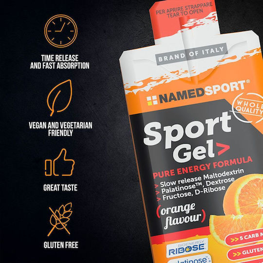 NamedSport Sport Gel Πορτοκάλι 25ml