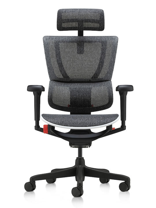 Comfort Workspace Ergohuman Gaming Aurora Gaming Chair with Adjustable Arms Black