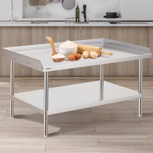 Professionelle Edelstahl-Werkbank 30"x48" Vevor Cfbxggztsbt3x3g63v0