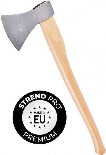 Strend Pro 236234 Топор с Дължина 70см и Тегло 1.5кг с Дървена Дръжка